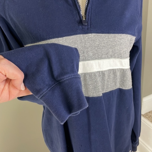 Chaps Men's Large long sleeved  1/4 zip pullover - Picture 3 of 9